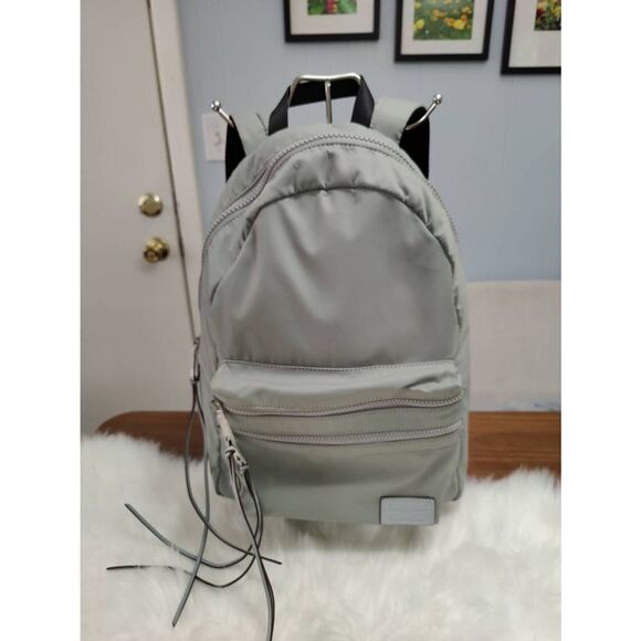 Rebecca Minkoff Handbags - Rebecca Minkoff Gray Nylon Backpack